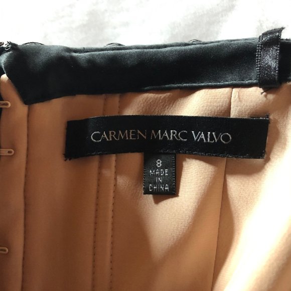 Carmen Marc Valvo Long Dress - Picture 2 of 4